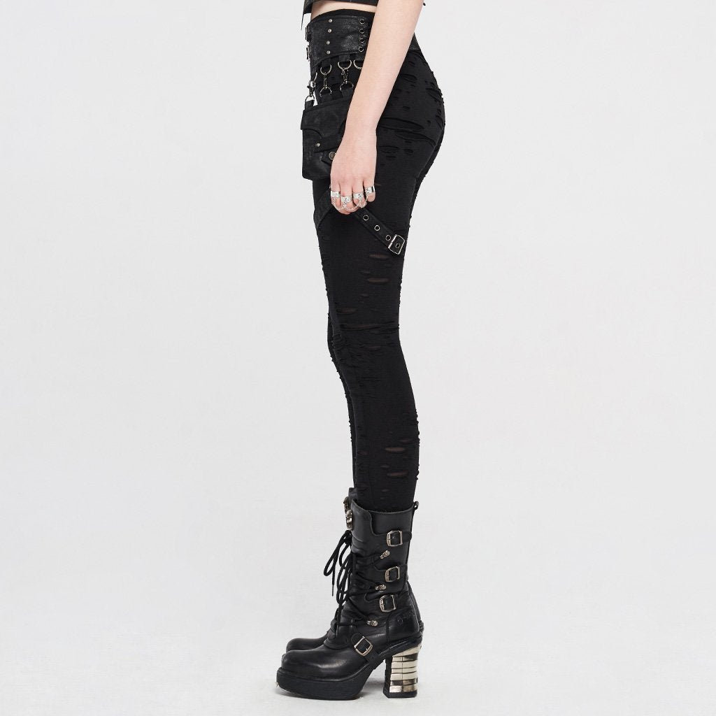 The Kill Ripped Leggings by Punk Rave