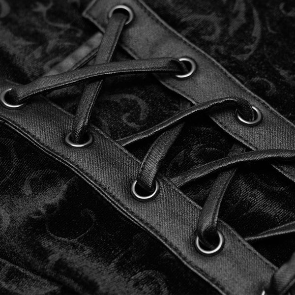 Dark Brocade Leggings by Punk Rave