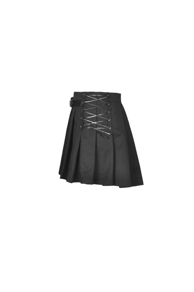 Ghoulfriend Pleated Skirt by Dark In Love