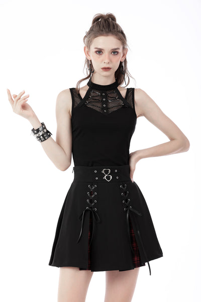 Love Me Dearly Pleated Skirt by Dark In Love