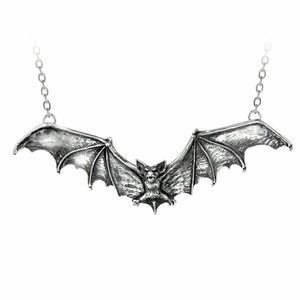 Gothic Bat Necklace by Alchemy Gothic