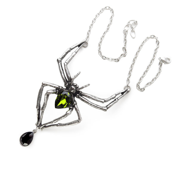Emerald Venom Necklace by Alchemy Gothic