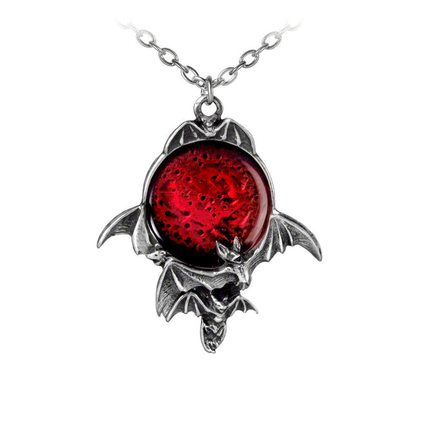 Blood Moon Pendant Necklace by Alchemy Gothic