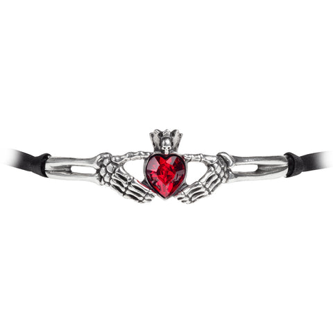 Claddagh By Night Choker by Alchemy Gothic