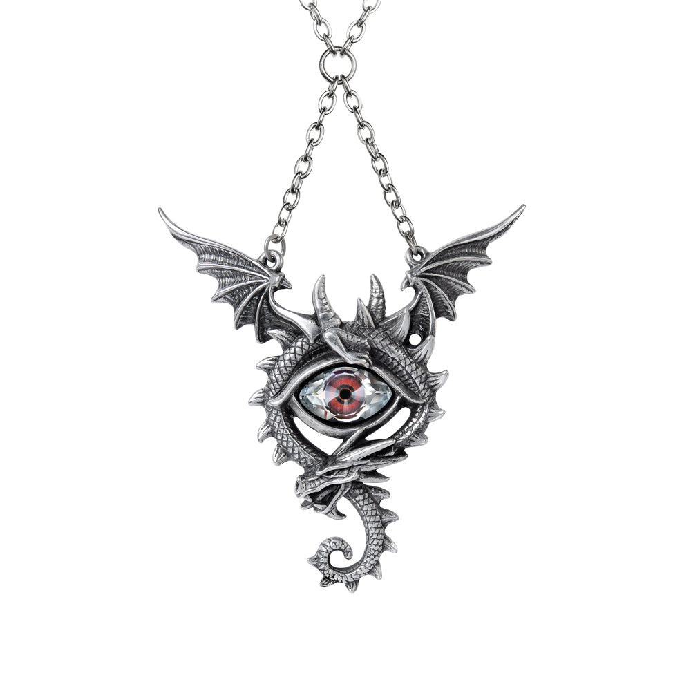 Eye of the Dragon Necklace by Alchemy Gothic