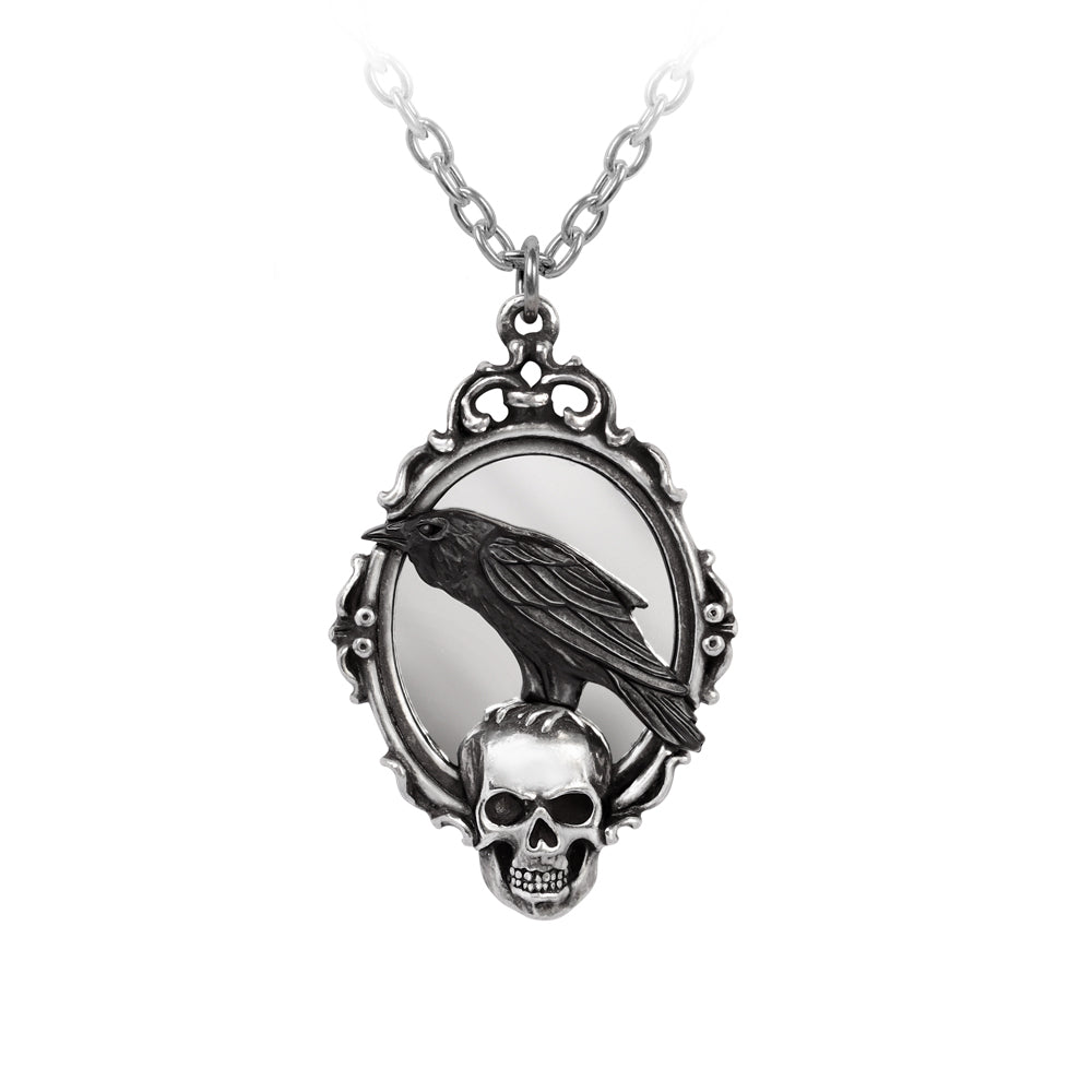 Reflections of Poe Pendant Necklace by Alchemy Gothic