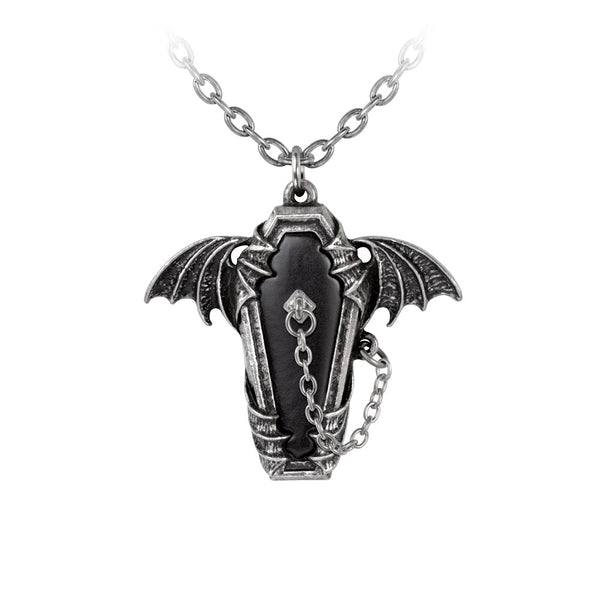 Eternal Sleep Pendant Necklace by Alchemy Gothic