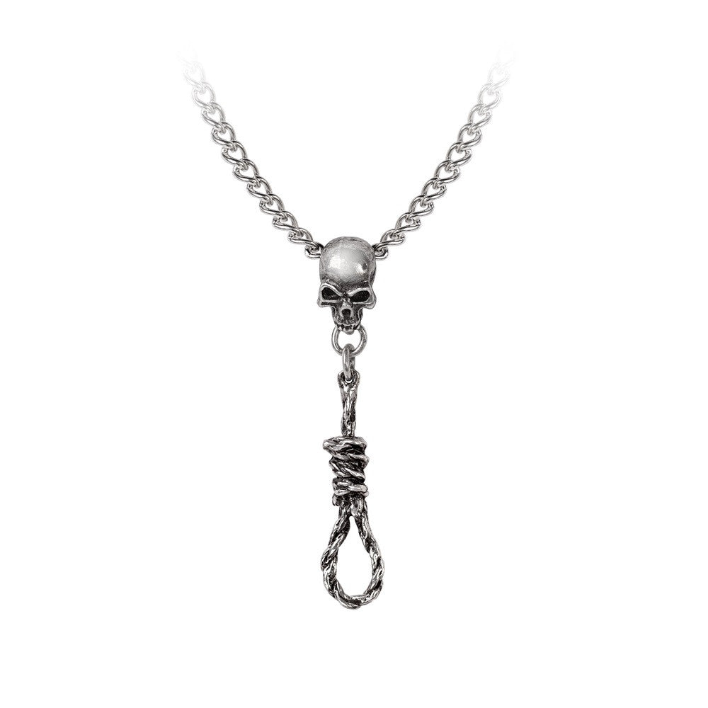 Noose Around Your Neck Pendant Necklace by Alchemy Gothic