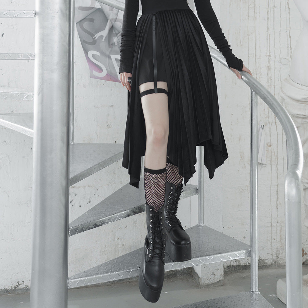 Batcave Skirt by Punk Rave
