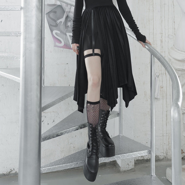 Batcave Skirt by Punk Rave