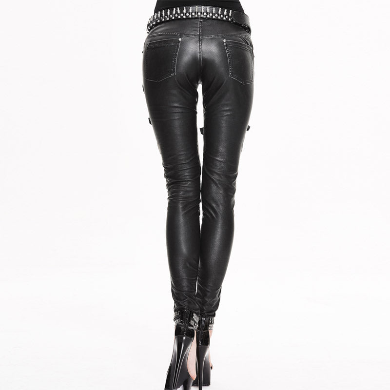 Rage PU Leather Pants by Devil Fashion – The Dark Side of Fashion