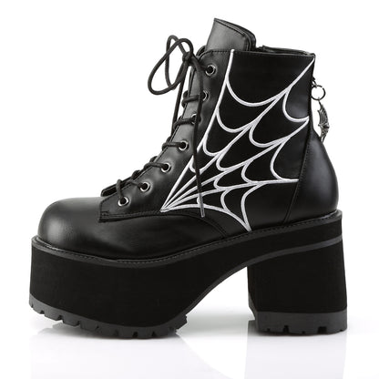 RANGER-105 Spider Web Ankle Boots by Demonia