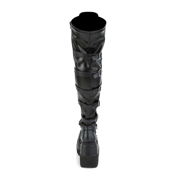SHAKER-350 Over-The Knee Boots by Demonia