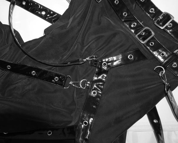 Merciless Tale High Slit Skirt by Devil Fashion
