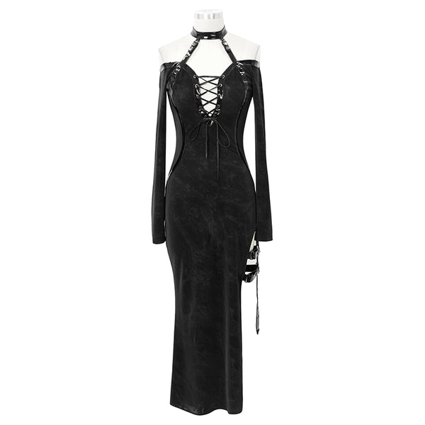 Reborn Split Dress by Devil Fashion