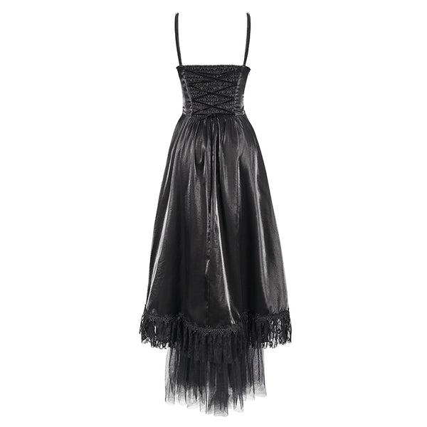 Singing Wraith Black Dress by Devil Fashion