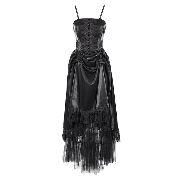 Singing Wraith Black Dress by Devil Fashion
