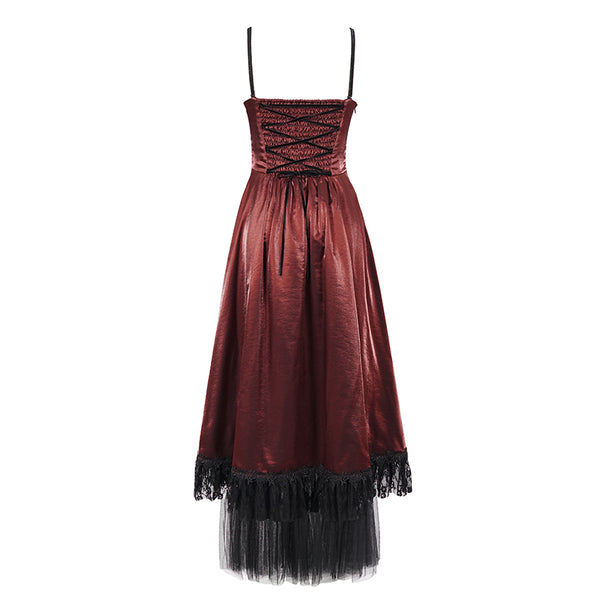 Marian Blood Red Dress by Devil Fashion