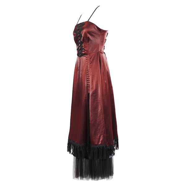 Marian Blood Red Dress by Devil Fashion