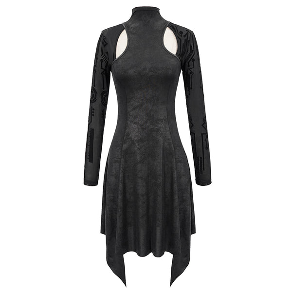 Dark Circuit Dress by Devil Fashion