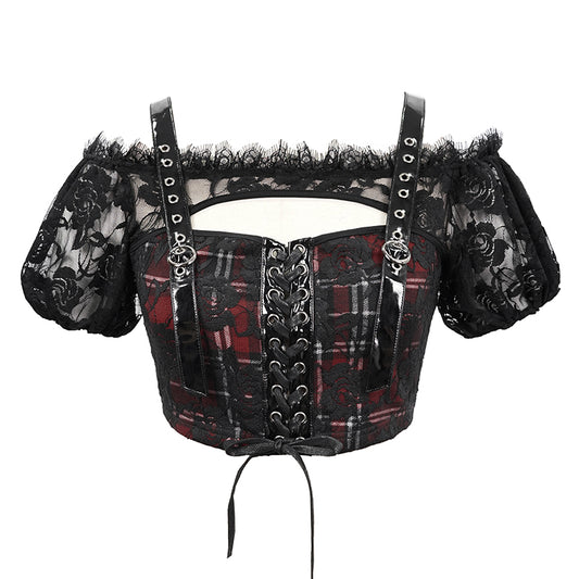 Sweet Solitude Crop Top by Devil Fashion