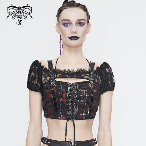 Sweet Solitude Crop Top by Devil Fashion