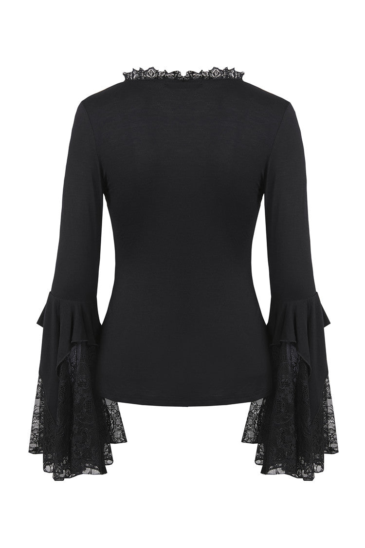 Belladonna Lacey Bell Sleeves Top by Dark In Love