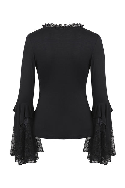 Belladonna Lacey Bell Sleeves Top by Dark In Love