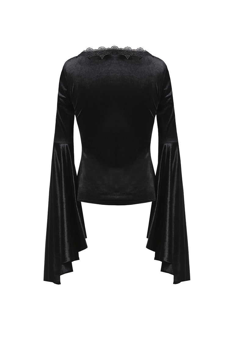 Vicarious Bell Sleeve Top by Dark In Love