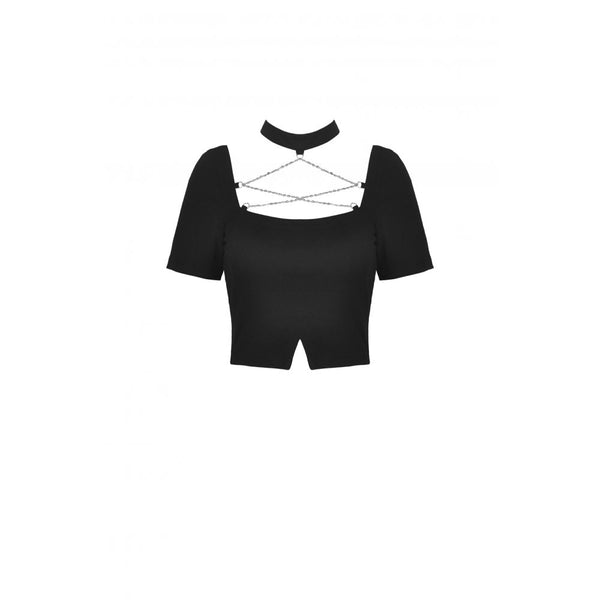 Cheeky Chain Crop Top by Dark In Love
