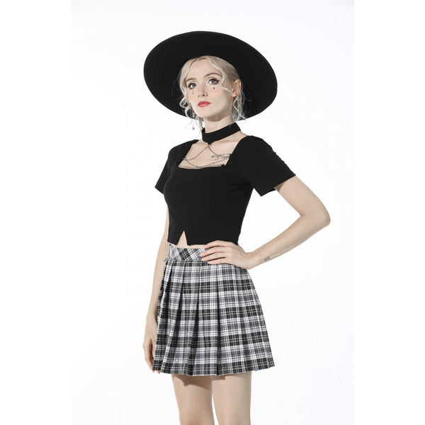 Cheeky Chain Crop Top by Dark In Love