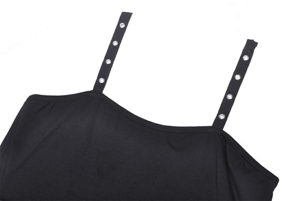 Wicked Punk Fish Crop Top by Dark In Love