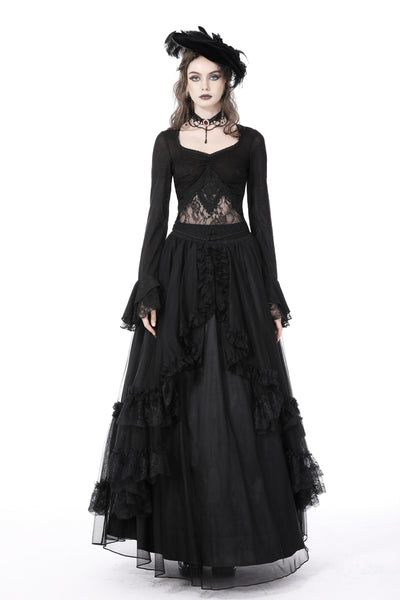 Temple Of Romance Lace Top by Dark In Love