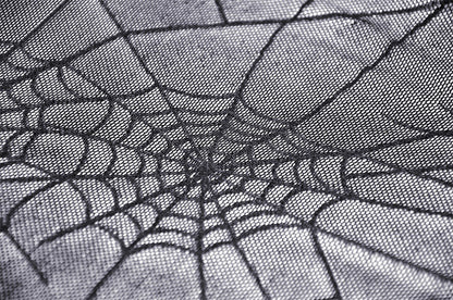 Damned Spiderweb Mesh Bell Sleeves Top by Dark In Love