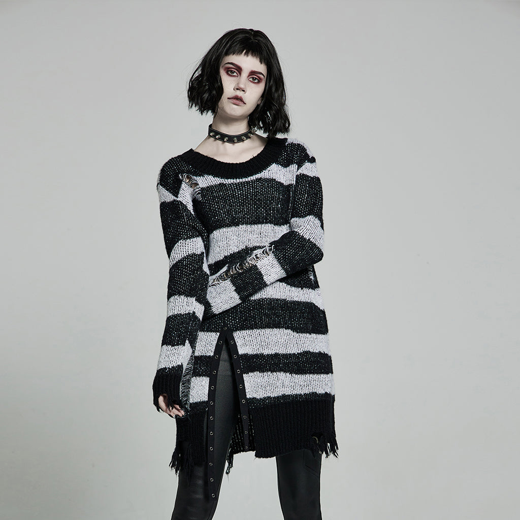 Wounded Lovers Knit Sweater Top by Punk Rave
