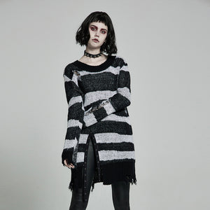 Wounded Lovers Knit Sweater Top by Punk Rave