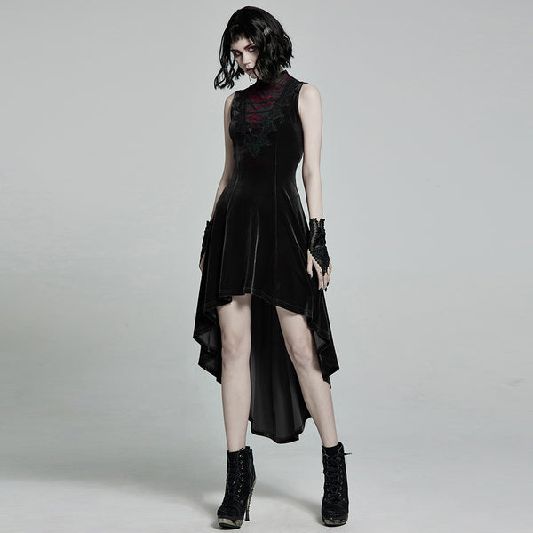 Unholier Than Thou Velvet Dress by Punk Rave