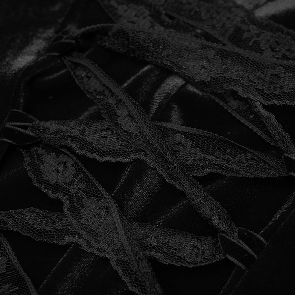 Unholier Than Thou Velvet Dress by Punk Rave