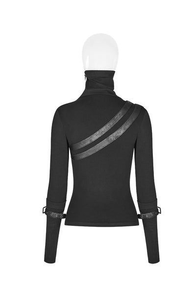Metal Obscurity Turtleneck Top by Punk Rave
