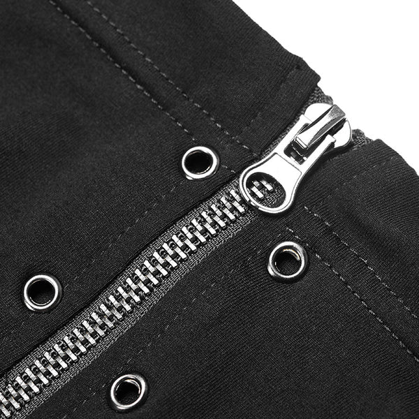 Metal Obscurity Turtleneck Top by Punk Rave