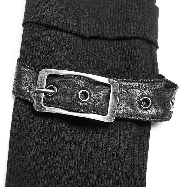 Metal Obscurity Turtleneck Top by Punk Rave
