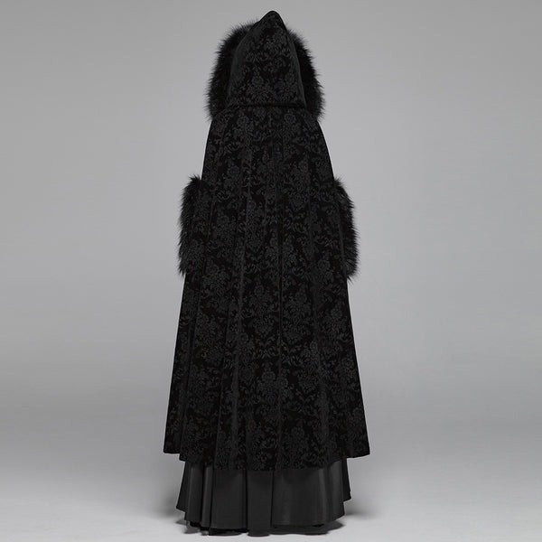 Gothic Wonderland Hooded Cloak by Punk Rave