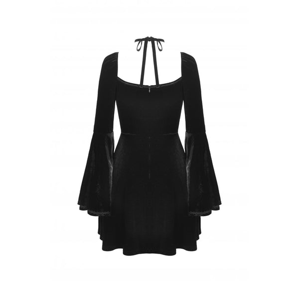 Hemlock Velvet Halter Dress by Dark In Love