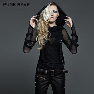 Shadow Walker Hooded Top by Punk Rave
