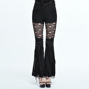 Doom Flared Pants by Devil Fashion
