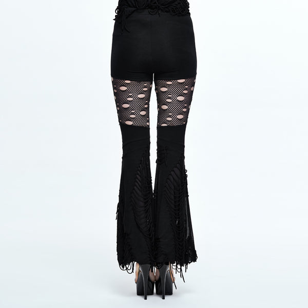 Doom Flared Pants by Devil Fashion