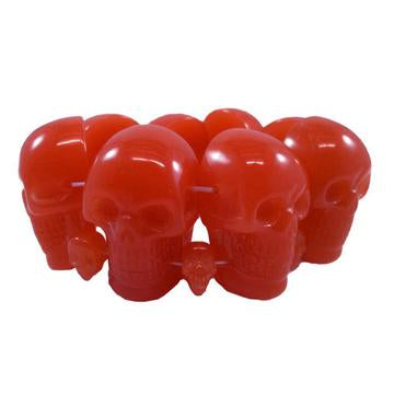 Red Skull Collection Bracelet by Kreepsville 666