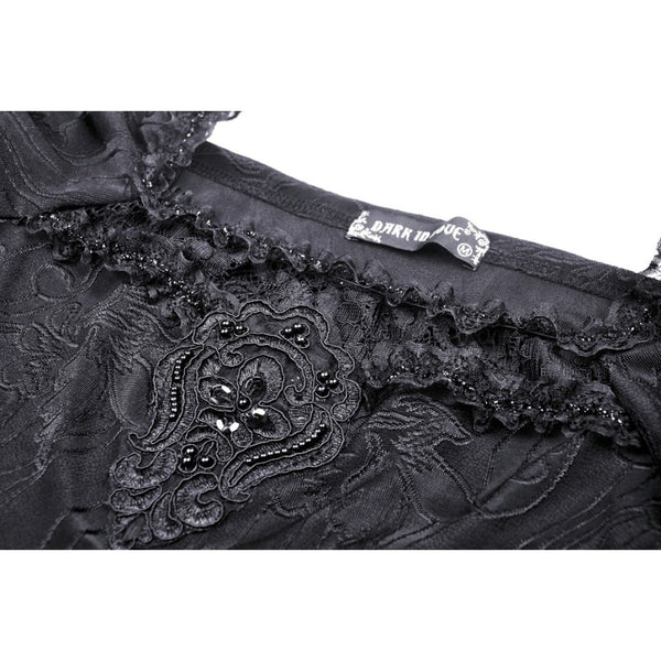 Guinevere Lace Sleeves Top by Dark In Love