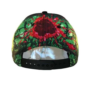 Zombie Bite Sublimation Baseball Hat by Kreepsville 666